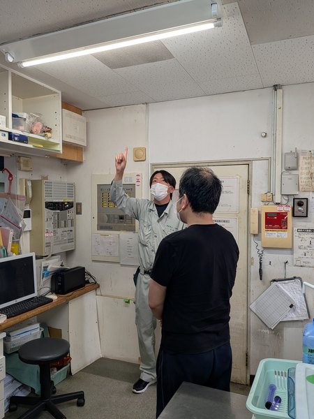病棟での火災発生を想定した訓練